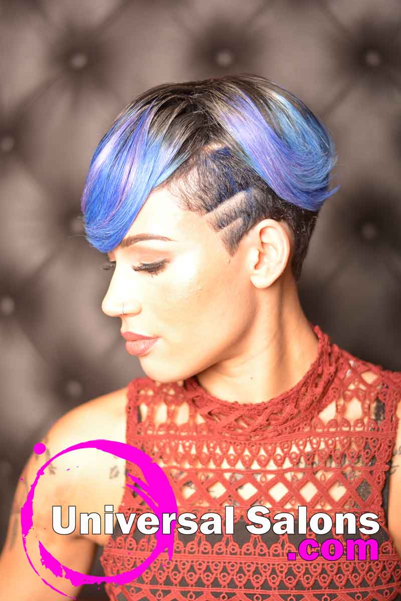 Check Out This Short Hairstyle with Color from Amelia Travis  (3)
