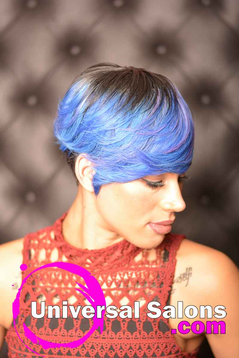 Check Out This Short Hairstyle with Color from Amelia Travis  (4)