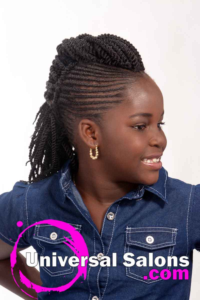 Kid's Braided Black Hairstyle from Mel Wright (3)