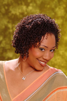 Natural Hairstyle with Tight Curls from Yvette Rankin